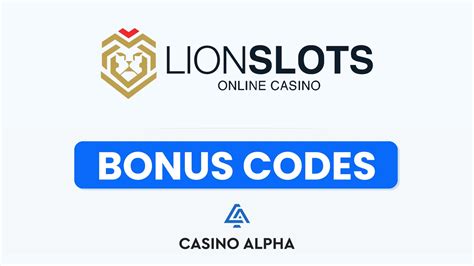 lion slots casino bonus code